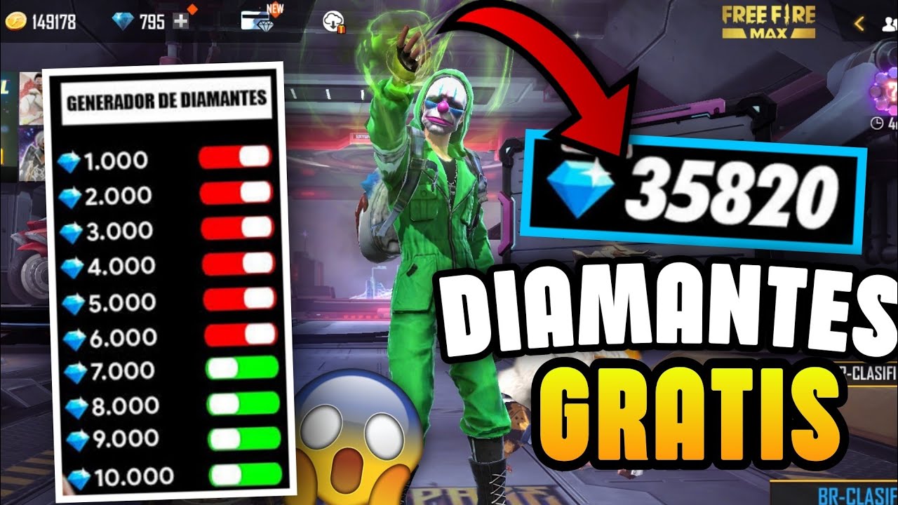 descubre como obtener diamantes en free fire sin gastar un solo peso