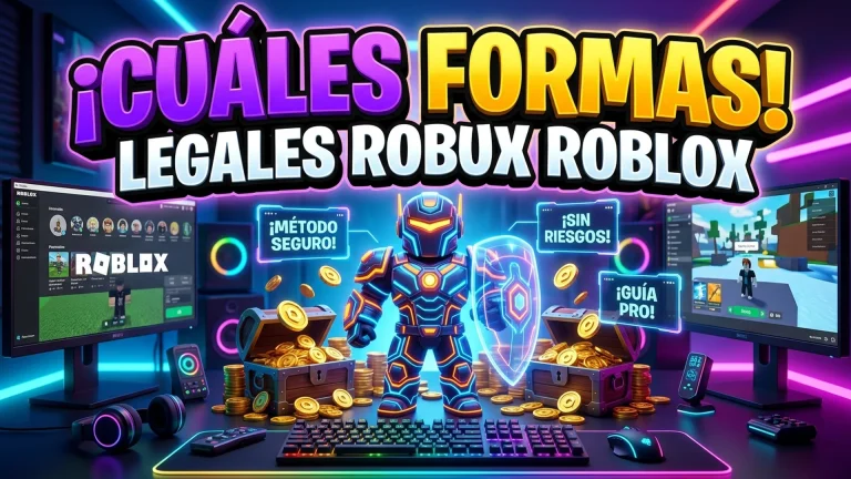 ¿Cuáles son las formas legales de obtener Robux en Roblox?