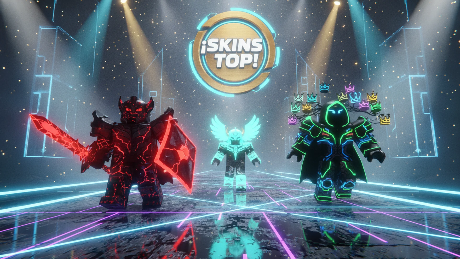 Cuáles son las skins más populares de Roblox: guía y ejemplos