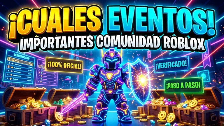 Cuales son los eventos mas importantes en la comunidad de roblox